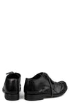 Wrinkled calfskin derbies