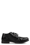 Wrinkled calfskin derbies