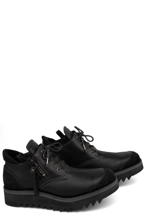 Horsehide boots, Black