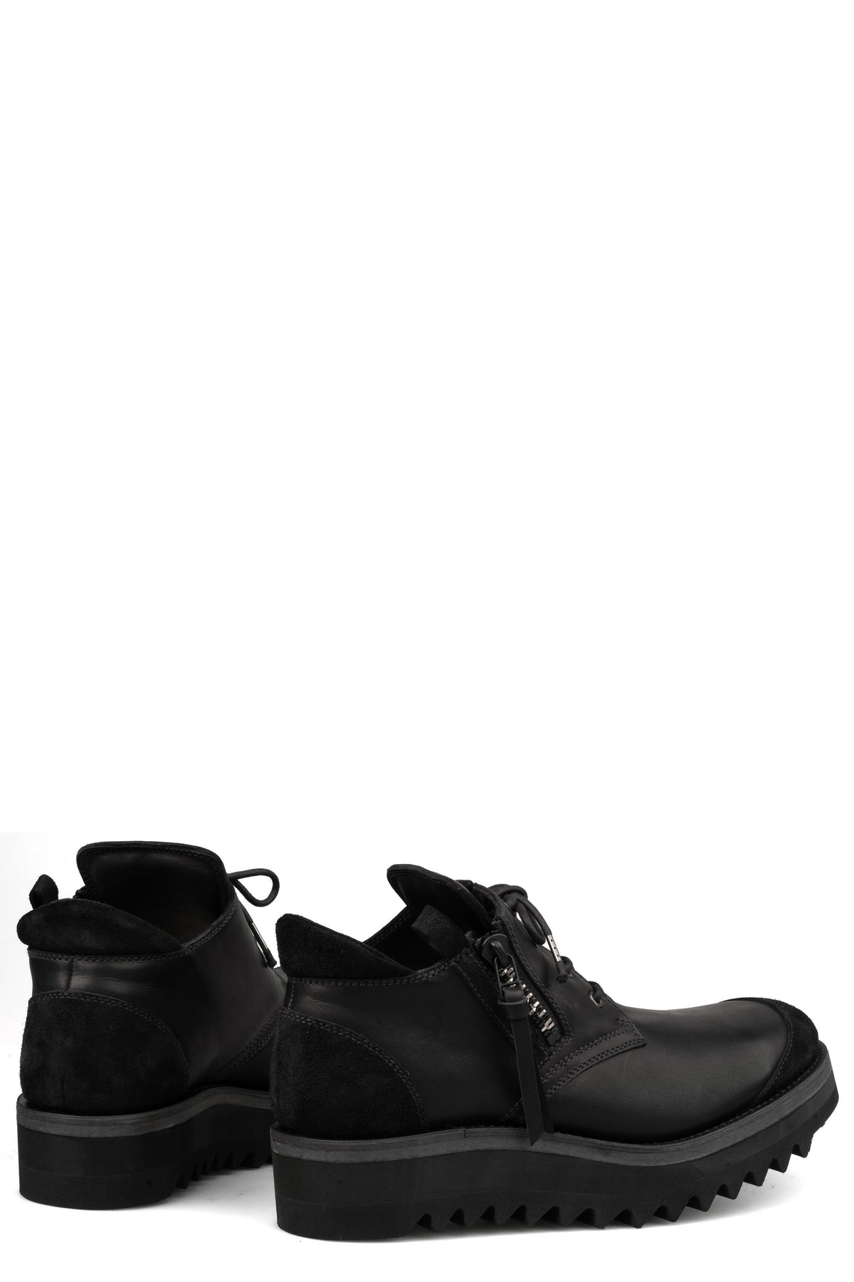 Horsehide boots, Black