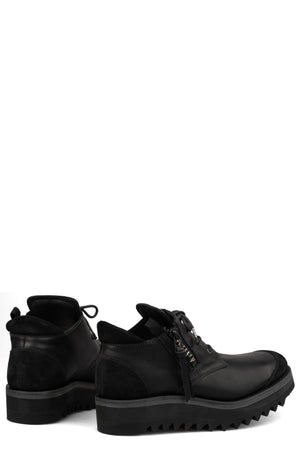 Horsehide boots, Black