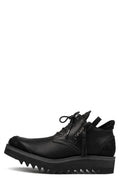Horsehide boots, Black