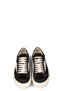 Vintage Sneaks denim sneakers, Black/Milk/Milk