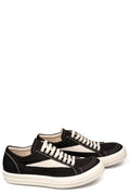 Vintage Sneaks denim sneakers, Black/Milk/Milk