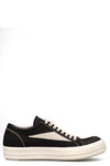 Vintage Sneaks denim sneakers, Black/Milk/Milk