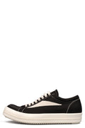 Vintage Sneaks denim sneakers, Black/Milk/Milk
