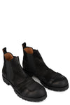Mid boots with spats