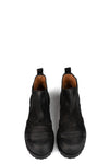 Mid boots with spats