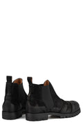 Mid boots with spats