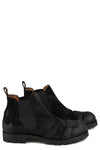 Mid boots with spats