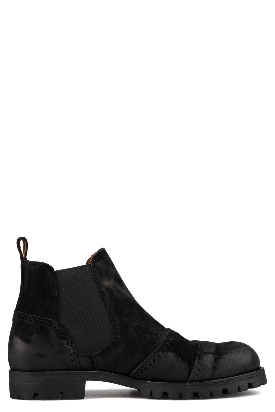 Mid boots with spats