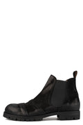 Mid boots with spats