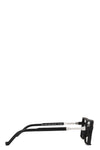 Square acetate sunglasses CL0031, Black Matte/Silver
