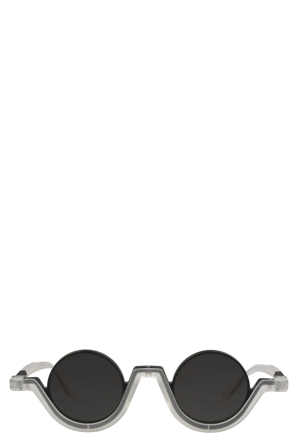 CL0024 x Raster Square Sunglasses, Crystal Matte