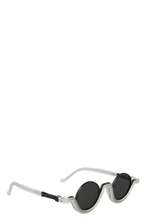 CL0024 x Raster Square Sunglasses, Crystal Matte