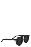 BL0063 Round Sunglasses, Black