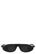 BL0049 Round Sunglasses, Black Matte