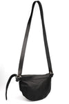Calfskin leather shoulder bag