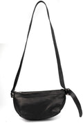 Calfskin leather shoulder bag