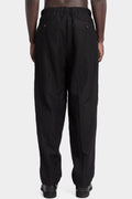 Forme D'Expression | AW25 - Structured wool tucked loose pull-on pants UP032 MTVB