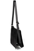 Calfskin leather square crossbody bag