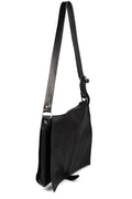 Calfskin leather square crossbody bag