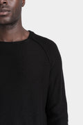 Forme D'Expression | AW25 Raglan shoulder wool knit sweater UM092 SSPB