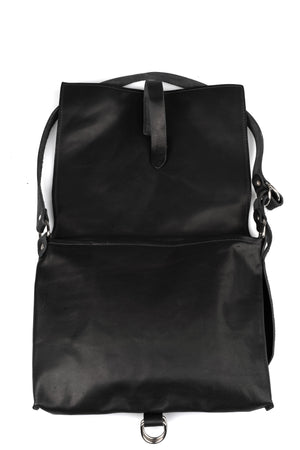 Calfskin leather square crossbody bag