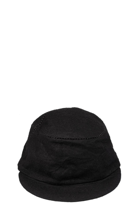 Wool linen field cap