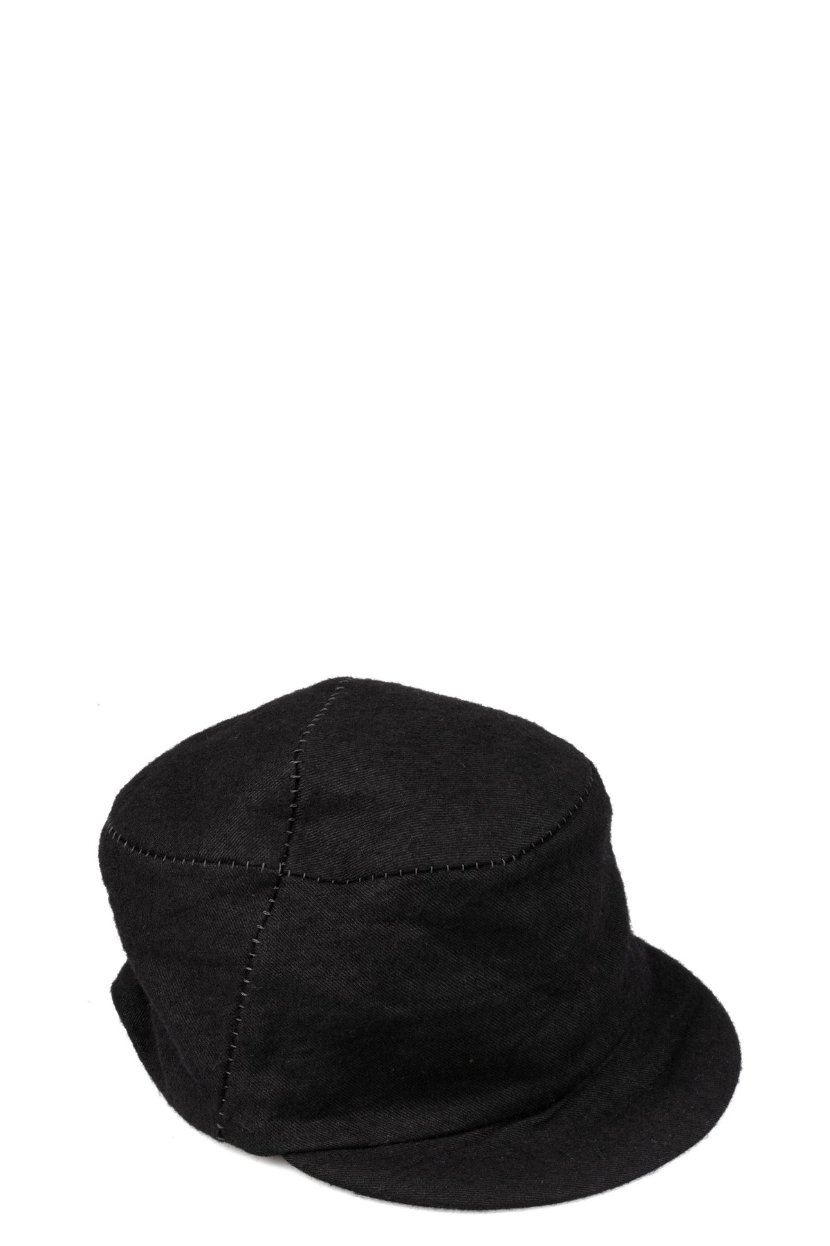 Wool linen field cap