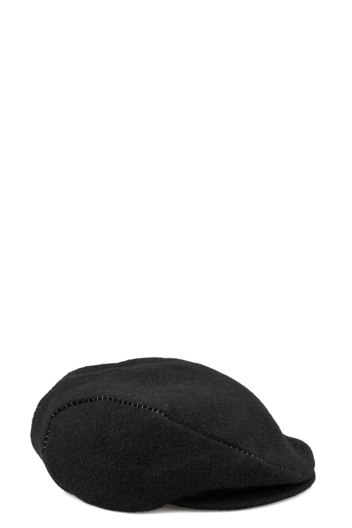 Wool cashmere flat cap