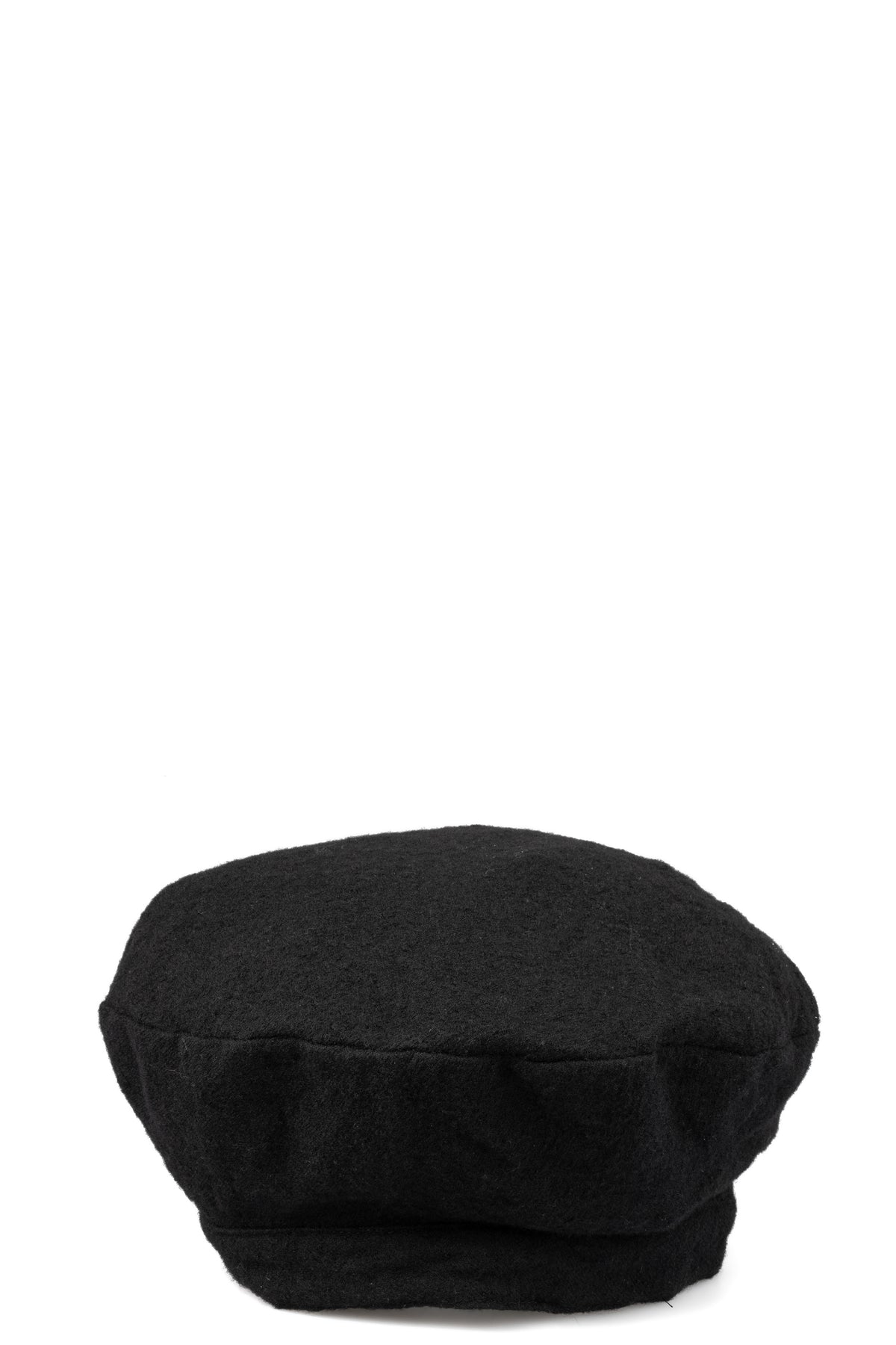Wool beret, Black