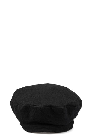 Wool beret, Black