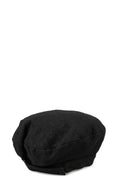 Wool beret, Black