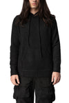 Mohair rag hoodie
