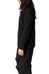 Mohair rag crewneck sweater