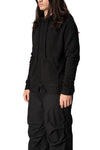 Mohair rag zip hoodie