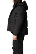 MAG-4 liquid nylon hooded down jacket