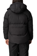 MAG-4 liquid nylon hooded down jacket