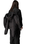 MAG-4 liquid nylon hooded down jacket