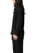 Front seam long sleeve t-shirt