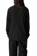 Front seam long sleeve t-shirt