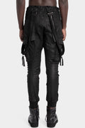 D.Hygen | AW25 Coated suspender cargo pants, ST107-0725A