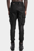 D.Hygen | AW25 Coated suspender cargo pants, ST107-0725A