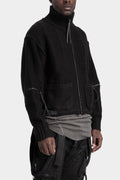 D-Hygen | Aw25 - Cropped knit jacket, ST103-0225A