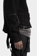 D-Hygen | Aw25 - Cropped knit jacket, ST103-0225A