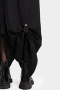 Julius_7 | AW25 - Overlap wide leg wool pants, 917PAM4