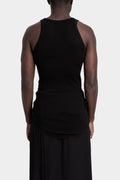 Julius_7 | AW25 - Cotton silk rib tank top, 917CUM24