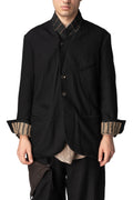 Notch collar 3 button blazer