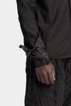 Blackmerle | Double sleeve field shirt , Herringbone T01-014EX